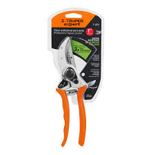 Tijera para poda 8" acero/nylon , cuchilla de paso