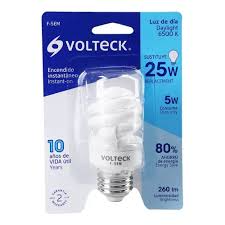 Lampara 13w, espiral, luz dia, T3, en blister, volteck