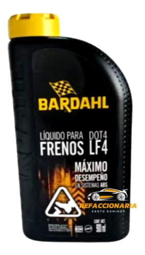LIQUIDO DE FRENOS BARDAHL NEGROO