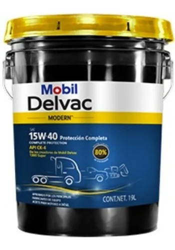 CUBETA MOBIL 15w-40 amarilla