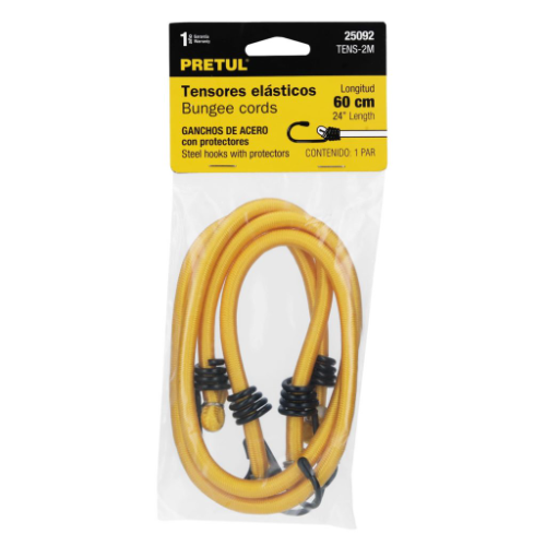 TENSORES ELASTICOS 60CM PIEZAS PRETUL