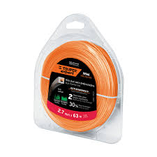 Hilo para desbrozadora dual, en bliste, 63 m, 0.105