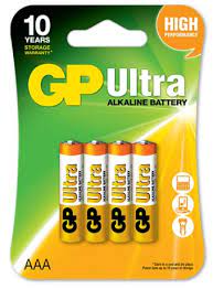 bateria alkalina AAA de 1.5V 4piezas 98294 85340 112477