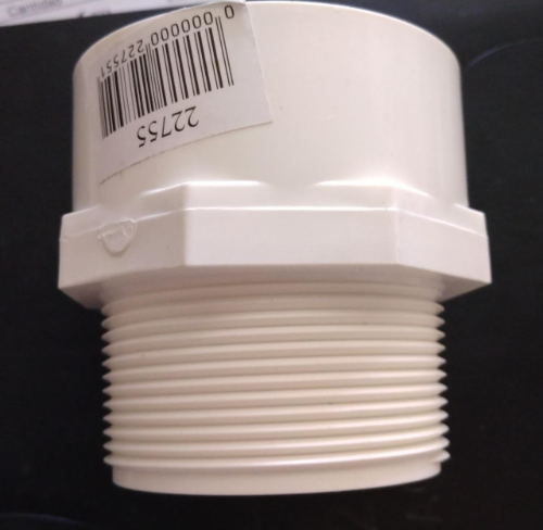 adactador pvc macho 2" 22755