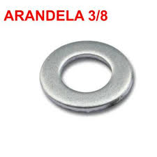 arandela plana de 3/8 47836