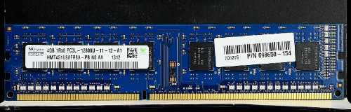SK Hynix 4GB PC3L-12800U DDR3 1600 MHz DIMM Desktop Memory RAM