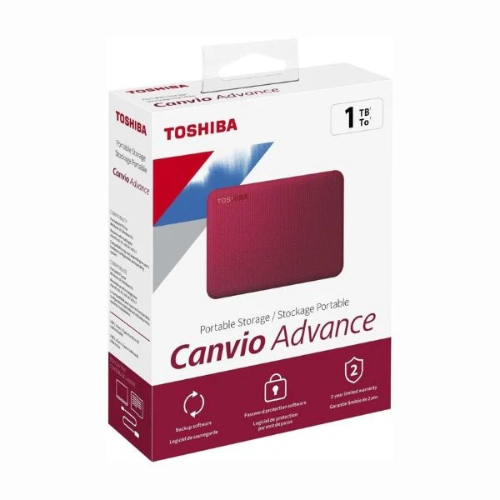DISCO DURO EXTERNO TOSHIBA 1TB CANVIO