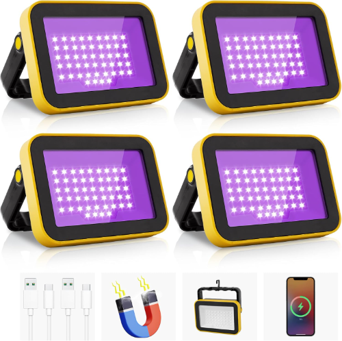 LUZ NEGRA LED NEON X 2 UND