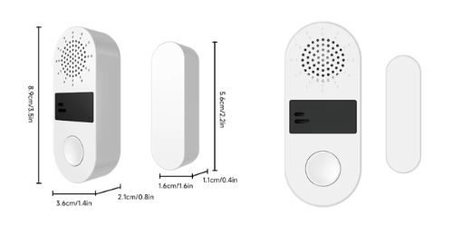 SENSOR WIFI DE PUERTA CON SONIDO