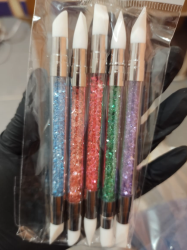 pincel de silicon 5pz