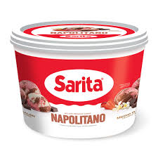 MEDIO GALON  DE NAPOLITANO