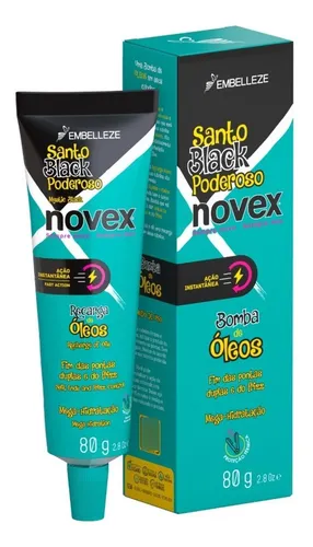 Recarga Santo black Novex
