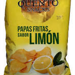 QUENTO PAPAS SABOR LIMON