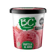 GELATO BC FRUTILLA AL AGUA 450CC