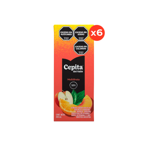 CEPITA TETRA MULTIFRUTA 200ML
