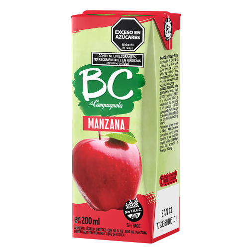 BC MANZANA 200ML