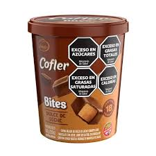 BOMBONCITOS COFLER BITES DULCE DE LECHE 18UNI