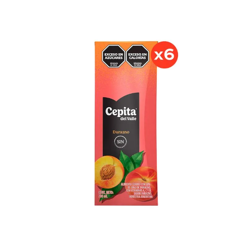 CEPITA TETRA DURAZNO 200ml