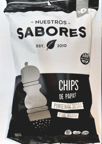 CHIPS PAPAS SIN TACC