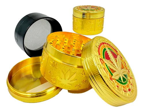 PICADOR DE METAL BRONCE Y DORADO