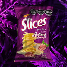 SLICES PAPAS SALAME