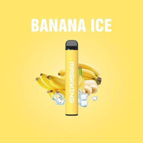 Maskking banana ice