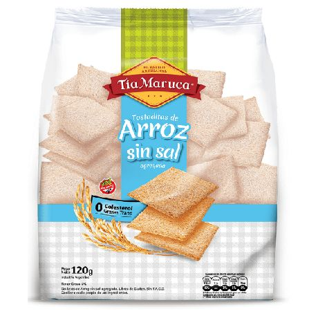 TOSTADAS DE ARROZ SIN SAL TIA MARUCA