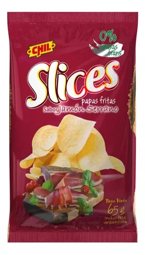 SLICES PAPAS JAMON SERRANO