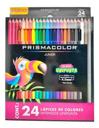 COLORES  PRISMACOLOR 24 P INTENSOS D/PUNTA