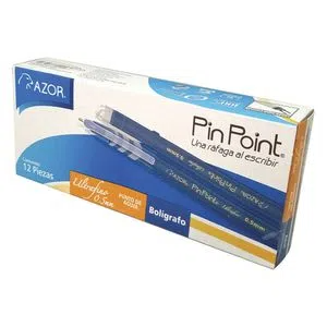 BOLIGRAFO PINT POINT AZUL PUNTO DE AGUJA