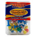 CHINCHETAS PLASTICO COLORES