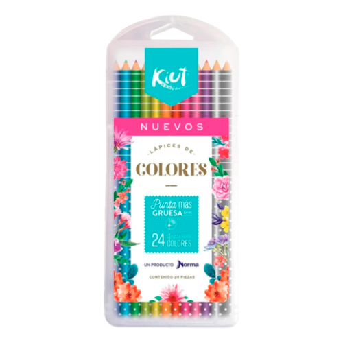 COLORES NORMA KIUT 24 PIEZAS
