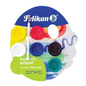 ACUARELAS PELIKAN 6P