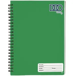 CUADERNO ESPIRAL DE 100 HOJAS PROFESIONAL CUADRO CHICO  MIX DOO SMARTY
