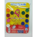 ACUARELAS MUSSA 12 COLORES