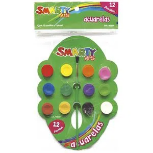 ACUARELAS SMARTY 12P