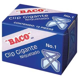 BROCHE BACO CLIP GIGANTE #1