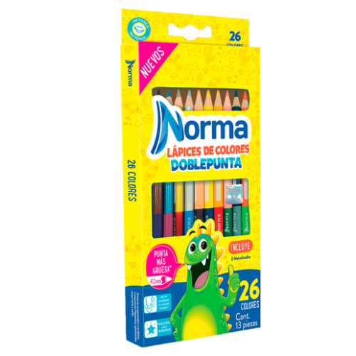 COLORES NORMA DOBLE PUNTA 12X24