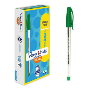 BOLIGRAFO DE PAPER MATE KILOMETRICA VERDE