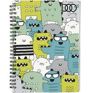 CUADERNO ESPIRAL DE 100 HOJAS PROFESIONAL CUADRO CHICO  MIX DOO SWING