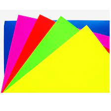 100 HOJAS COLOR NEON