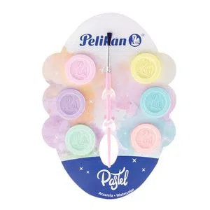 ACUARELAS PELIKAN 6P PASTEL
