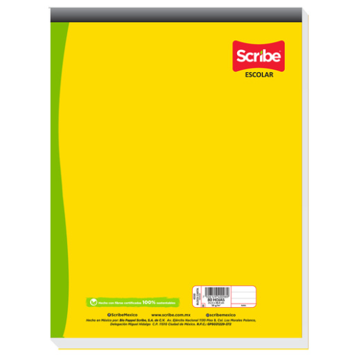 BLOCK CARTA SCRIBE CUADRO GRANDE