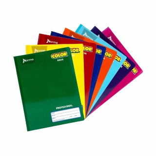 CUADERNO NORMA CUADRO GRANDE COSIDO PROFESIONAL 7 PIEZAS
