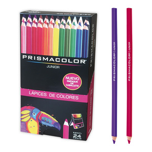 COLORES PRISMACOLOR JUNIOR UNIPUNTA 24 PIEZAS