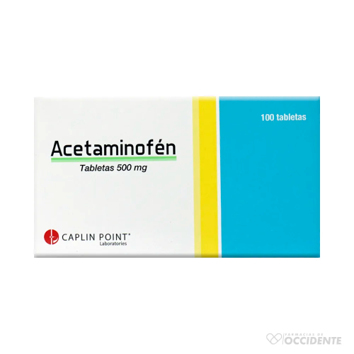 Acetaminofen 500g (Caplin point)