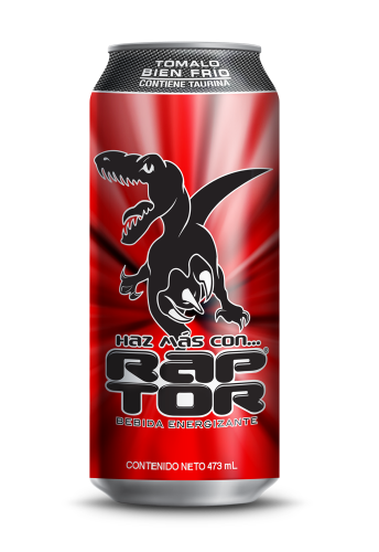 Raptor en lata 473ml