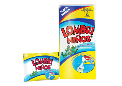 Lombri niños 5 mg sobre
