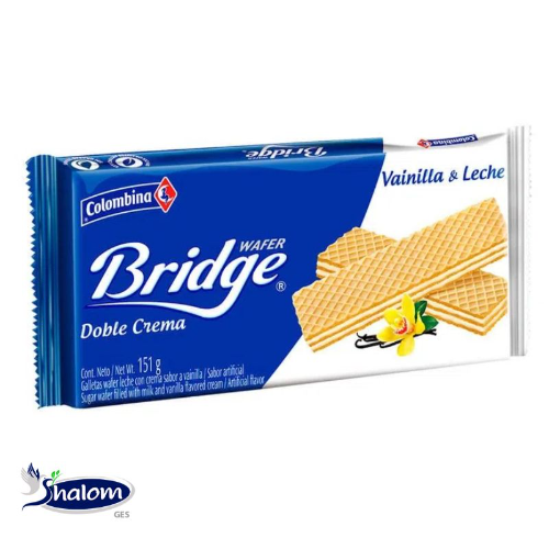 Galleta Bridge vainilla