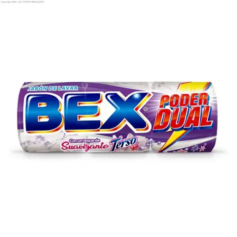 Jabon mex morado dual
